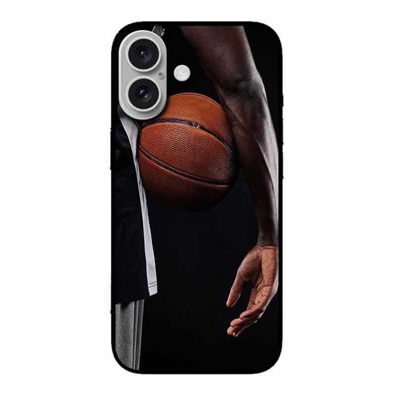 For Iphone 17 5G Case 2025 6.3" Bag Flowers Black TPU Silicone Soft Back Cover For Iphone 16 Plus 17 Phone Case Shockproof Shell