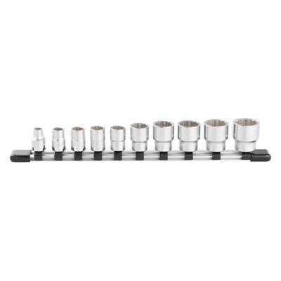TONE Socket Set with HD310A Drive Angle Contents 10 Items (12-sided, Holder) 9.5mm (3/8")