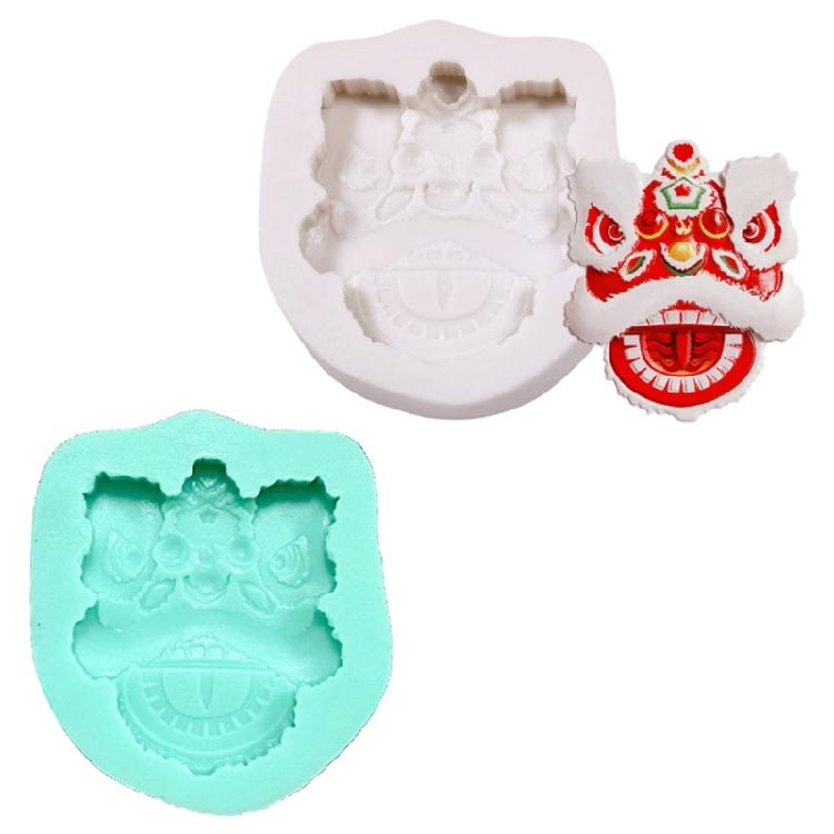 Chocolate Baking Mold Chinese Style Dragon and Lion Dance 3D Cake Molds Durable
