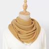 Spring and Autumn Fashion Explosion 71 Square Scarf Magnetic Buckle Scarf Silk Scarf Women's Neckband Neck Headband Scarf