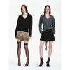 Women's Merino & Alpaca V-Neck Knit Sweater