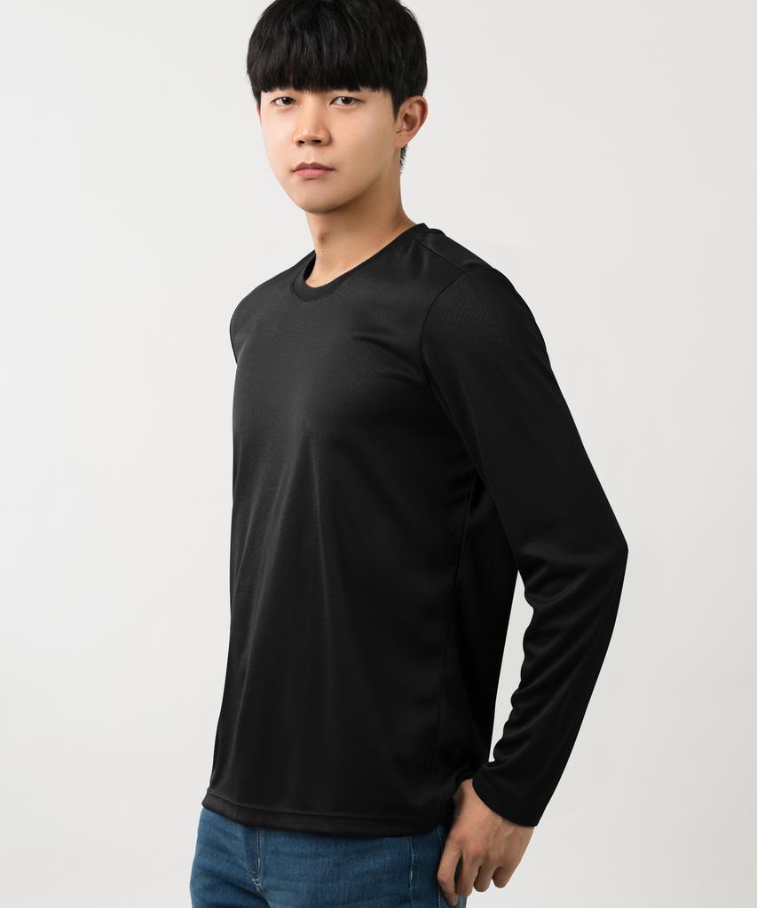 ARMEDES [2Pack] Functional Honeycomb Cool Long Sleeve T-Shirt Ar-204 (4 Colors) (Type A)