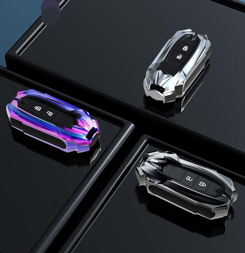 Car Zinc Alloy Key Case Holder Cover Bag For Mitsubishi Outlander Lancer 10 Pajero Sport ASX RVR L200 Eclipse Cross Accessories