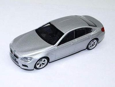 CMC TOY BMW M6 Gran Coupe Argent Voiture à rétrofriction Échelle 143 CMT009