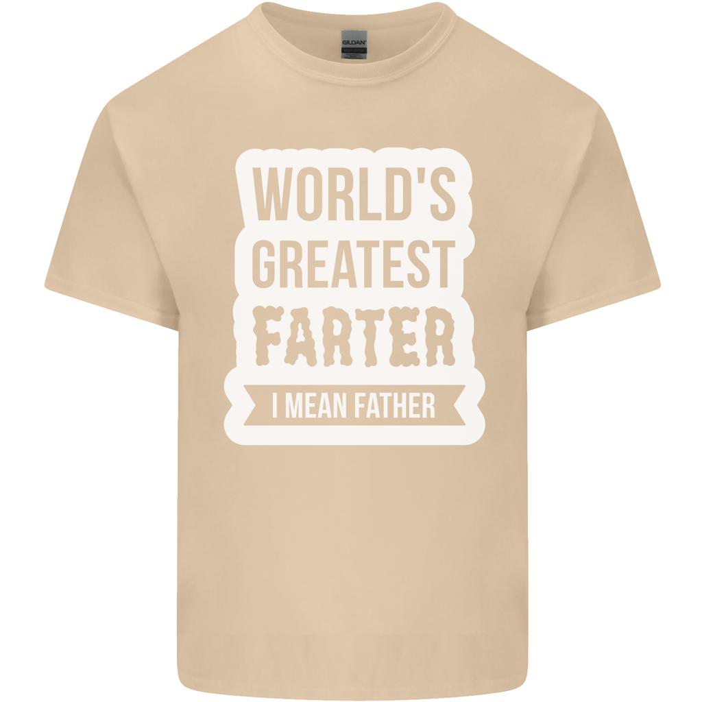 Vatertag Furzer Lustig Blähungen Furz Unisex Leichtes Baumwoll-T-Shirt