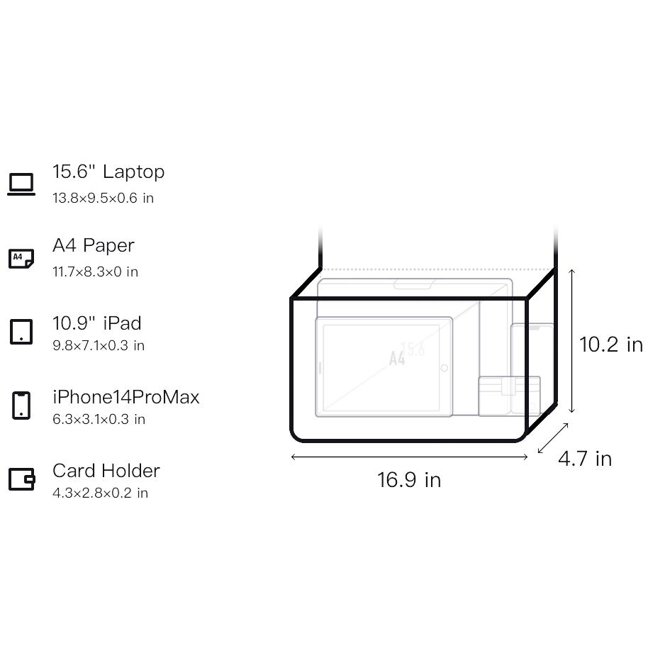 New LiNing Polyamide Fanny Pack Unisex Black ABDV027-1