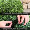 Large Artificial Green Milan Grass Ball Home Garden Outdoor Wedding Party Decoration Plant Topiary Ball for Backyard Balcony