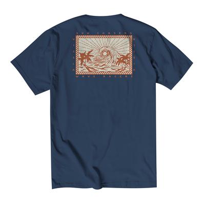VISSLA Wave Racers Organic Pkt Tee-Dkd