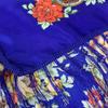 Luxury Floral Print Russian National Square Scarf