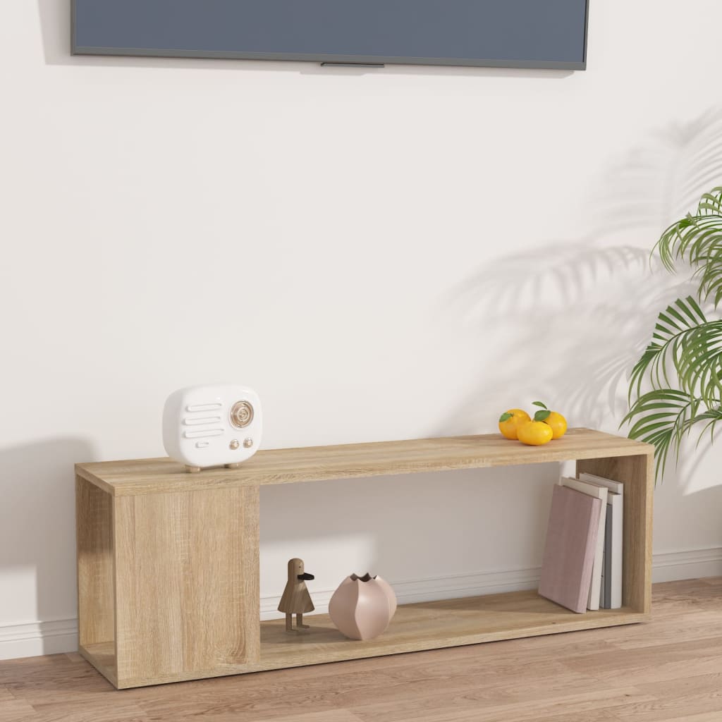 Moderner Minimalistischer TV-Schrank, Vitrine Für Das Wohnzimmer, Aufbewahrung Für Zeitschriften Und Bücher, 100x24x32 Cm