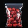 1 pack 4*6/5*7/6*8/7*10cm Bulk Thick Jewelry Packaging Zip Zipped Lock Reclosable Plastic Poly Clear Bags For DIY Stockpile