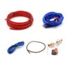 60 AMP AMP Car Wiring Holder 10GA Power Cable Subwoofer Speaker Car Power Wire Amplifier Installation Kit
