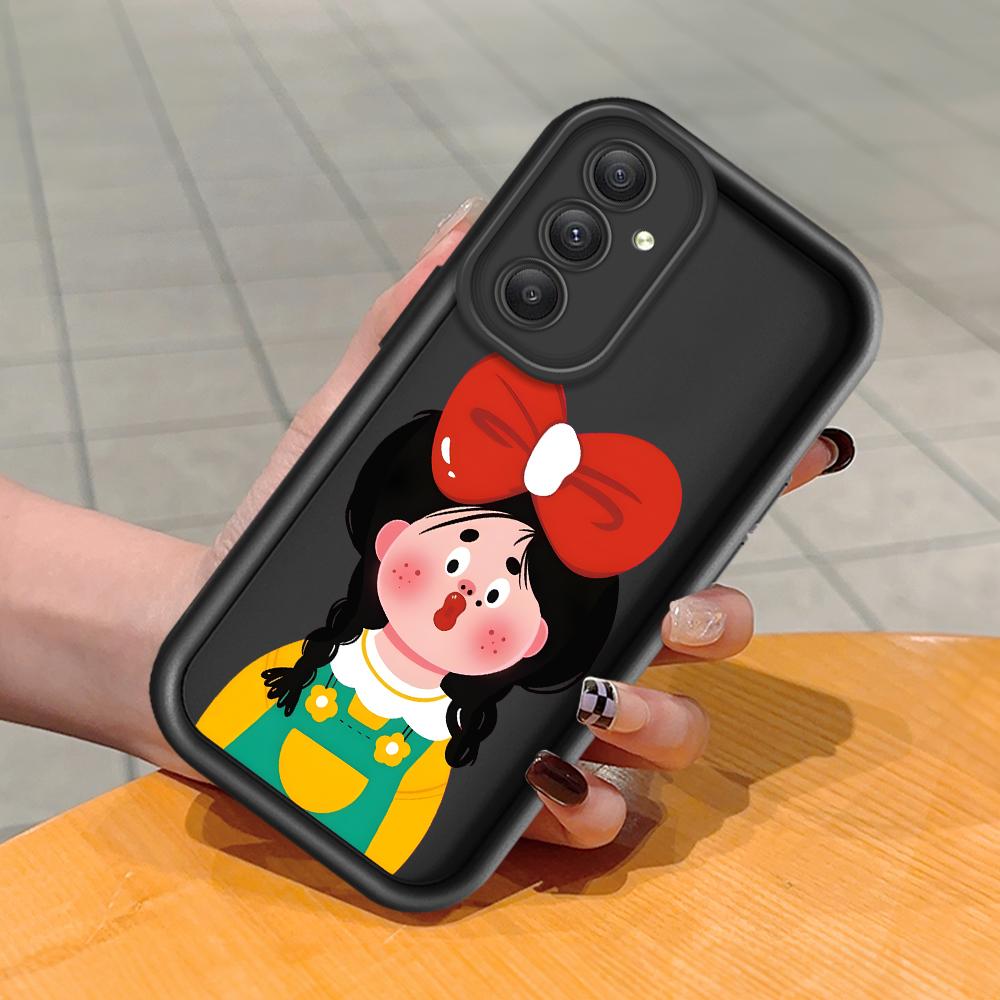 Coque de protection antichoc en silicone souple avec motif de dessin animé pour Huawei Honor Xiaomi Redmi Samsung