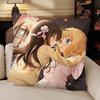 Anime IIs The Order A Rabbit Pillow Case Fashion Square Pillowcase Bedroom Sofa Room Ins Decoration Leisure