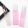 7 PCS Aluminum Crochet Hooks Set (2.0-5.0mm) with Colorful Clear Handles for Yarn Knitting DIY Hats Scarves Amigurumi Crafts
