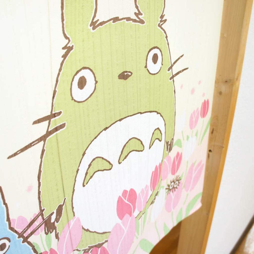 Cosmo Neighbor Totoro Curtain Curtain with Cosmos and Width 85cm x Length 90cm [My Totoro]