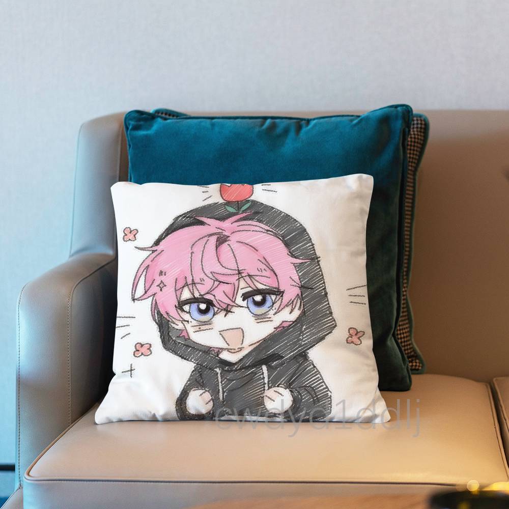 T-Tamon Kun Anime Pillow Case Cover Square Sofa With For Pattern Comfortable Cushion Suitable Of Room
