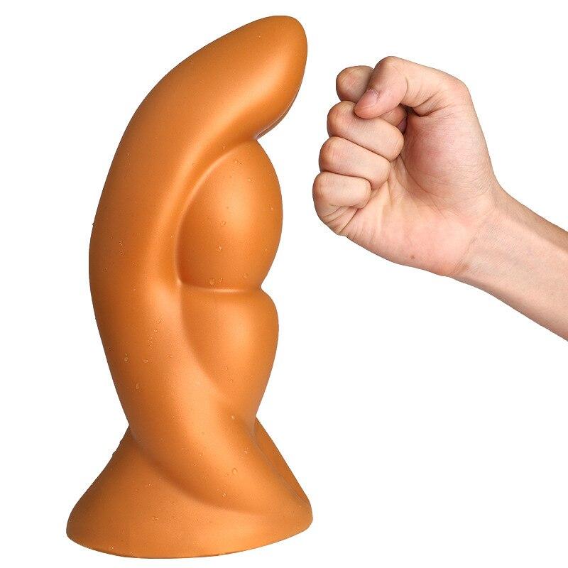 Giant Butt Plug Soft Silicone Dildo Fisting Masturbator Sex Toys Strap On Penis Realistic Dick Monster Cock BDSM Pegging