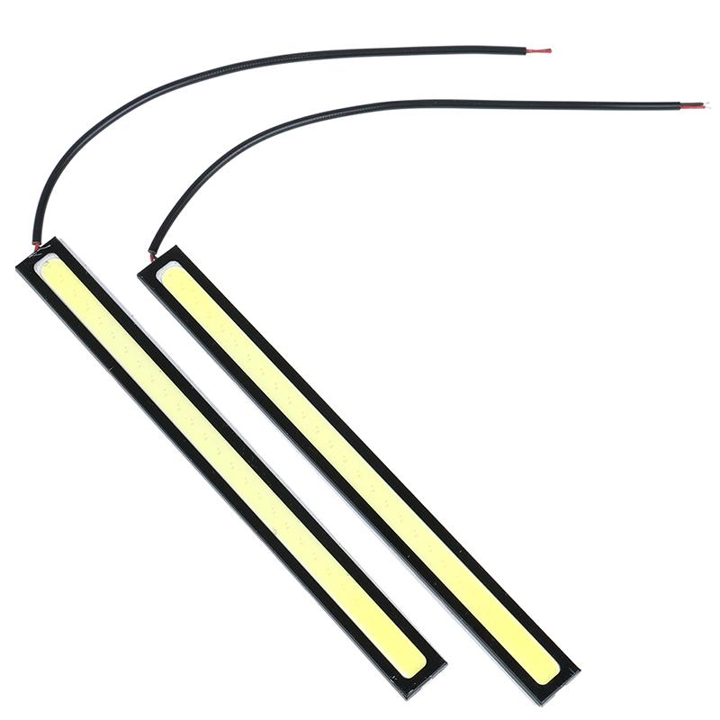 2 Stück Weiß Super Helle Cob Auto Wasserdicht 12V LED Licht DRL Nebel Fahrlicht