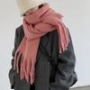 Scarf Windproof Outdoor Solid Color Luxury Cashmere Scarf Women Scarf Cape Wraps Pashmina Bandanna