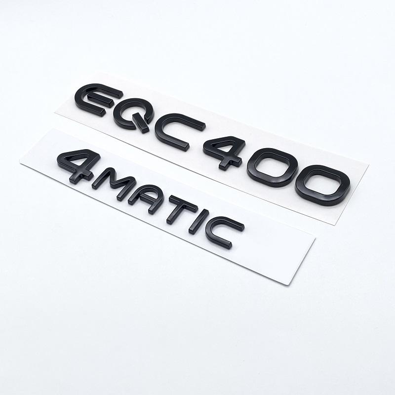 EQC400 4MATIC Kofferraum Buchstaben Embleme für Mercedes Benz EQC Elektromotor SUV Allradantrieb N293