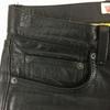 H.R.MARKET Hollywood Ranch Market Leather Riders Pants Black size 28(USED)