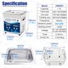 Industrial Ultrasonic Cleaner for Laboratory Use - High Power, Small Size, Ideal for Degreasing and Rust Removal