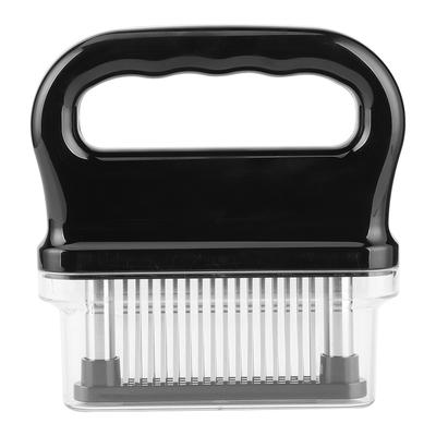 Black 48‑Needles Meat Beaf Steak Tenderizer Tool With Handle Kitchen Cooking Accessory