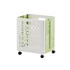 Foldable Laundry Organizer Basket hamper with casters for Washing Clothes Organizer Toy Organizer Drawers