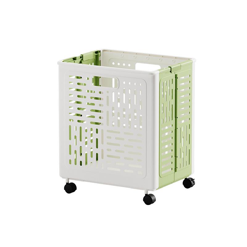 Foldable Laundry Organizer Basket hamper with casters for Washing Clothes Organizer Toy Organizer Drawers