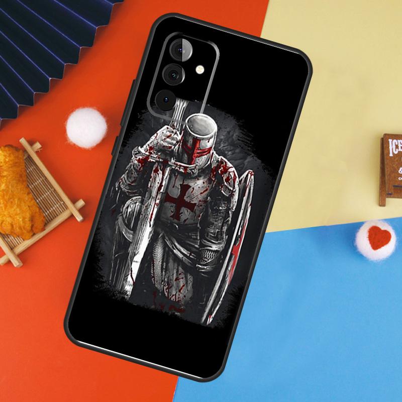 Christian Templar Knights Case For Samsung Galaxy A17 A35 A55 A06 A16 A26 A36 A56 A53 A32 A52 A33 A13 A14 A34 A54 A15