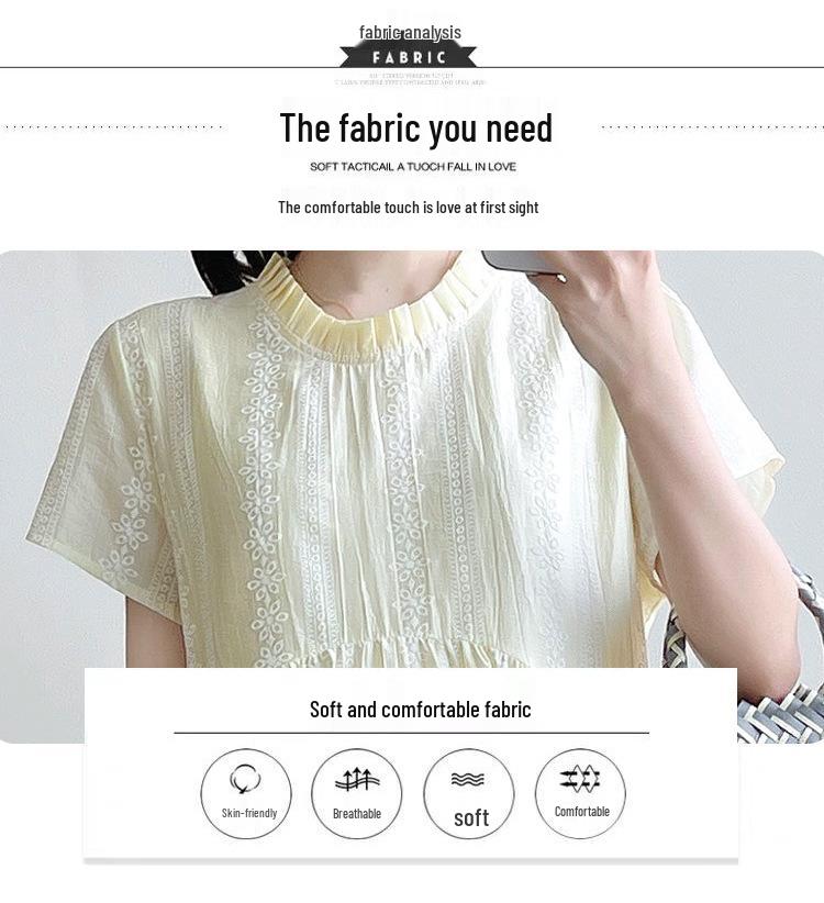 2026 Summer Korean Maternity Midi Dress: Simple, Fashionable, Loose, Plus Size, Slimming