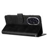 For Honor 200 Pro 5G Case Calf Texture Leather Phone Cover with Wrist Strap