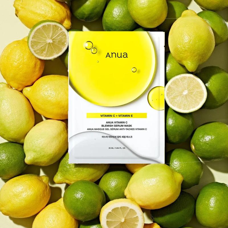 Anua Vitamin C Blemish Serum Mask Sheet (10 Sheets)