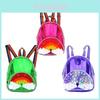 Mochila de Brinquedos Fidget Colorida Tamanho Grande Pop It Bolsa de Ombro Perfeita Para Alívio da Ansiedade