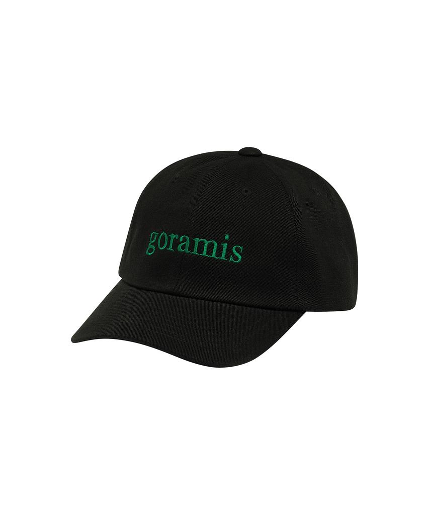 GORAMIS Serif Logo Ball Cap [Black]