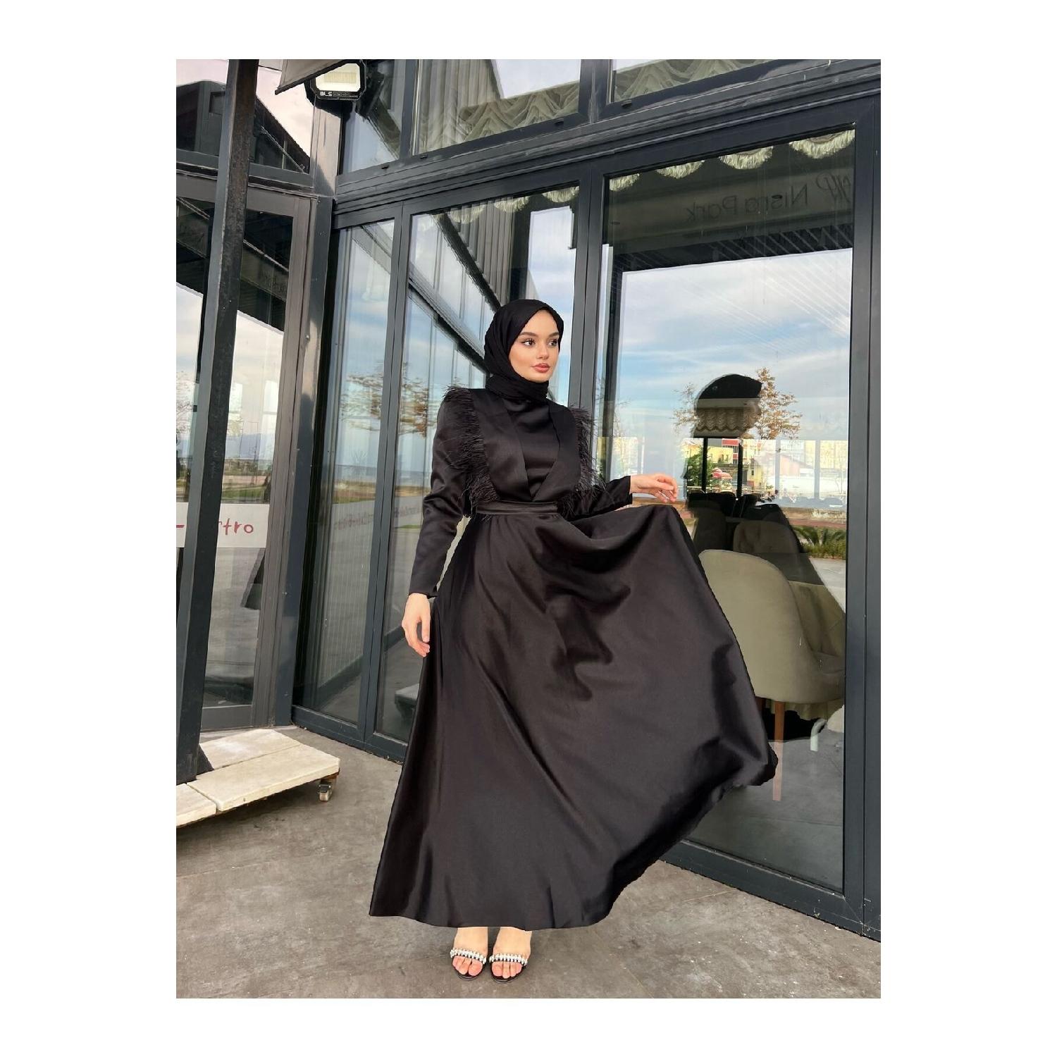 

Женское вечернее платье в хиджабе Lavin 36 чёрный