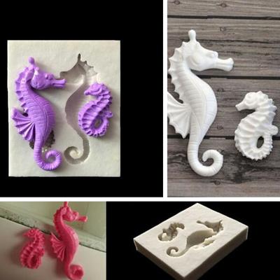 Sea Horse Silicone Mold Fondant Cake Decorative Chocolate Mould Baking Tool