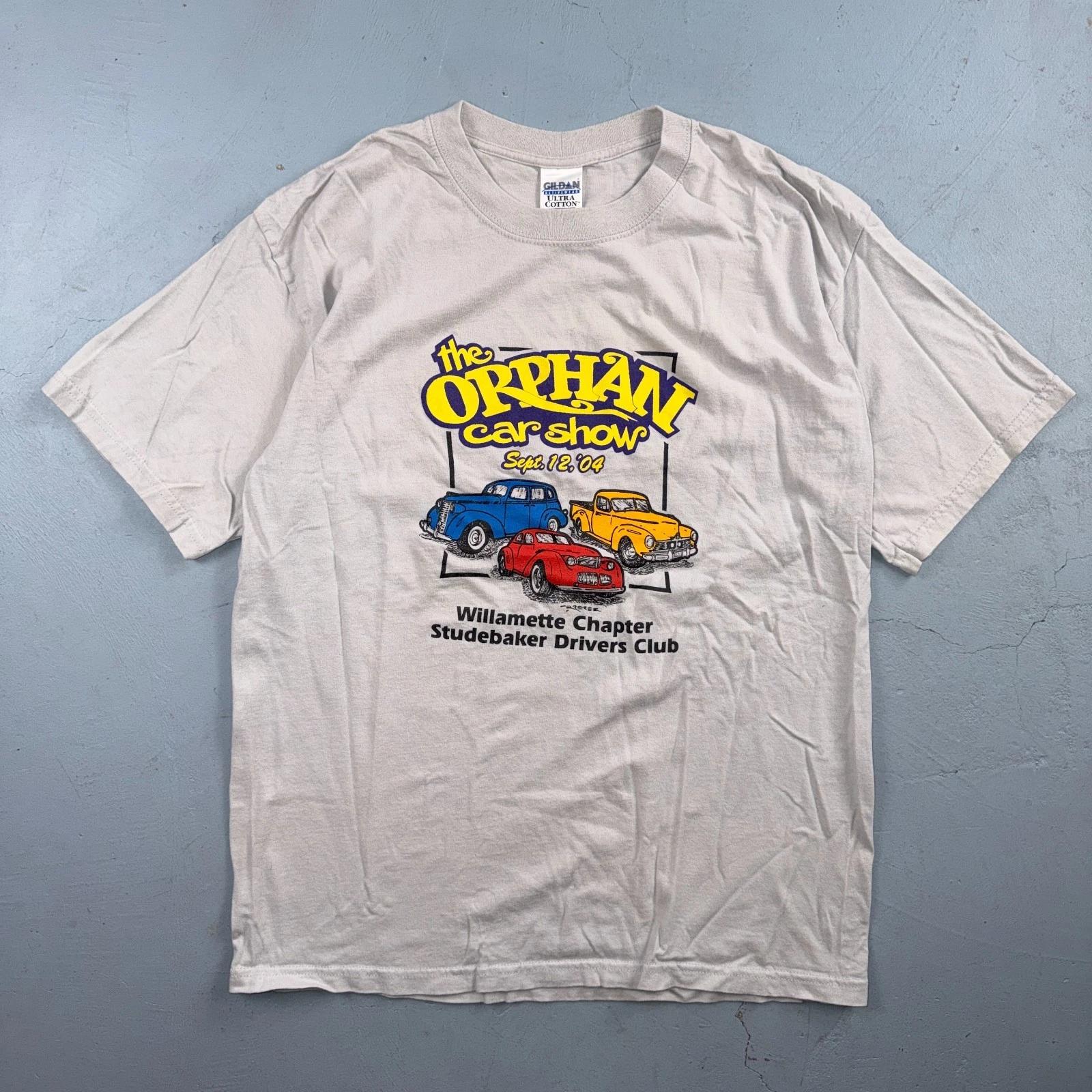 

Orphan Show 2004 Y2K Cars VTG T Shirt Drivers Club Hot Rod Cool Graphic XL