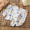 Baby Pajamas Sets Cotton Child Pajamas Toddler Long Sleeve Baby Nightwear Pyjamas Kids Cartoon Homewear Clothes