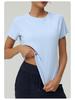 Plus Size Women's Quick-Dry Loose Fit Short Sleeve Running & Yoga T-Shirt