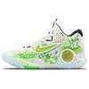 KD Trey 5 X Cushioning Moisture Wicking Low Top Basketball Shoes Men's Green White Orange DJ7554-014(Team256-)