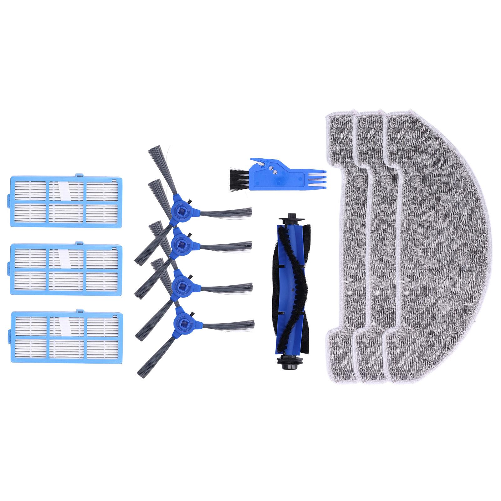 Комплект роботизированного пылесоса с боковой щеткой, тряпочным фильтром, основной щеткой для Proscenic 850T Clean Suits