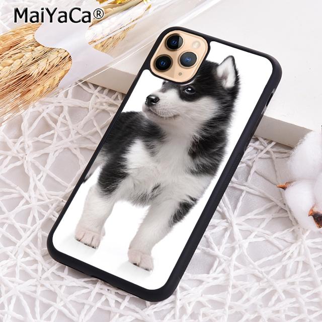 Animal Husky puppy Phone Case Shell For iPhone 17 Air 12 13 16 pro max 15 14 plus Cover coque