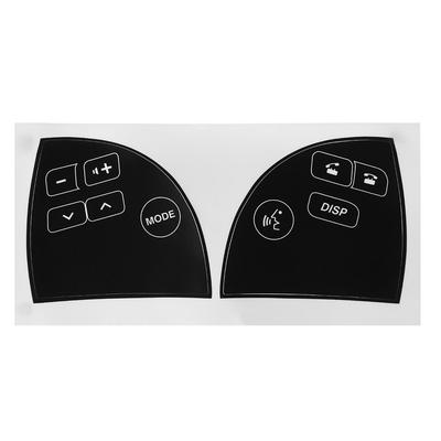 Nuovi Adesivi Decalcomanie Pulsanti Controllo Volante Adatti Per Lexus ES350 2007-2012