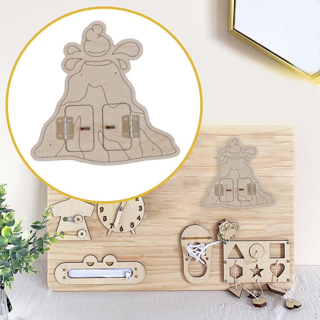 Activity Board Piece, Montessori DIY Toy Materials, Brain