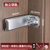 Entry Metal Door Lock Internal Locking Right Angle Lock Buckle Anti-theft Locks Password Padlock Home Cabinet Door Locks