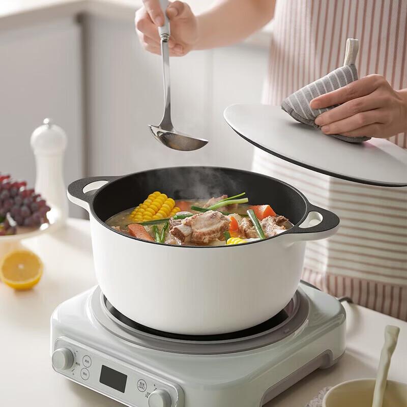 Casserole profonde en émail série Aurora DESLON