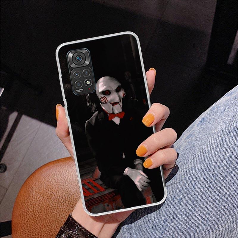 The Jigsaw Killer Horror Phone Case For Xiaomi Redmi Note 15 14 13 12S 12 11 Pro Plus 14S 11S 11E 10 10S 11T 5G Personalized Cov