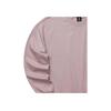 Skechers Solid Color Round Neck Loose Versatile Sports Sweatshirt Unisex Sweatshirt Wood-Rose L124U155-04JD